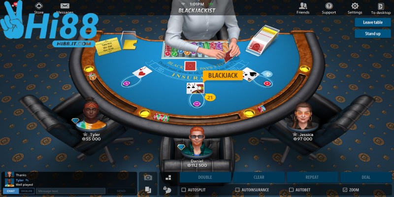 Blackjack trò chơi mang lại sự kịch tính thú vị Blackjack trò chơi mang lại sự kịch tính thú vị